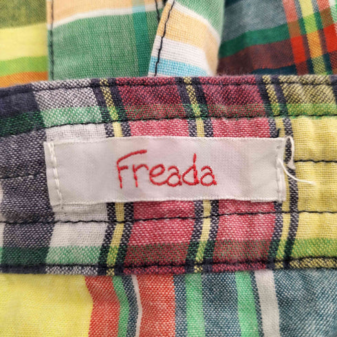 フリーダ Freada パッチワークマルチカラー ラップスカート レディース FREE