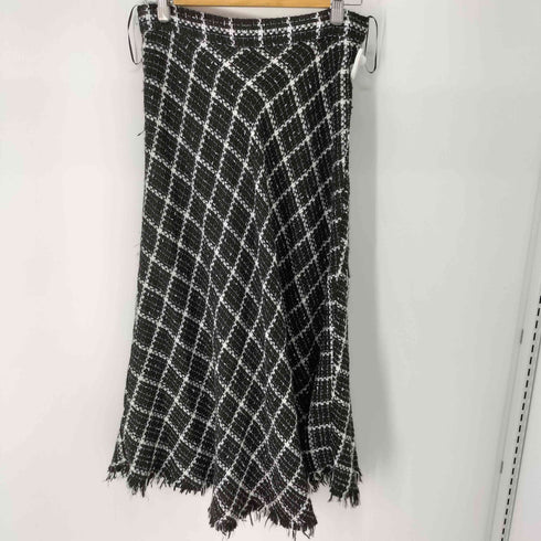 ザラ ZARA ツイードフレアスカート レディース JPN:M