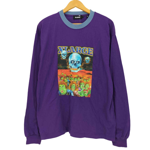エクストララージ XLARGE ZOMBIE RINGER L/S TEE メンズ JPN:L