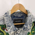 REASON ROCK TOUR DENIM JACKET 両面 ワッペン 刺繍 ウォッシュド ダメージ デニムジャケット メンズ JPN:L