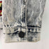 REASON ROCK TOUR DENIM JACKET 両面 ワッペン 刺繍 ウォッシュド ダメージ デニムジャケット メンズ JPN:L