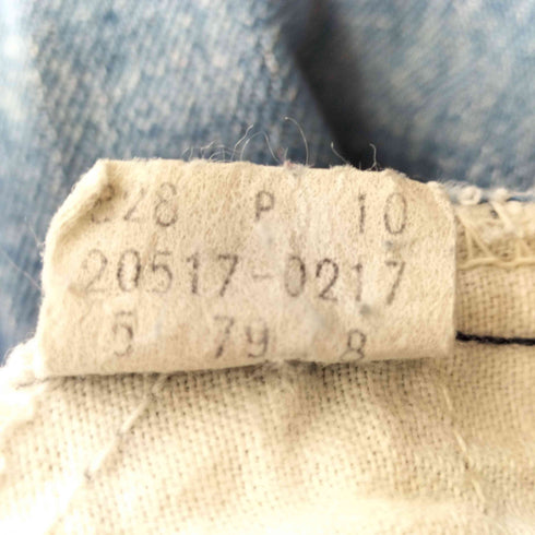 リーバイス Levis 70S 20517-0217 42TALON オレンジタブ ブーツカット ジッパーフライデニム メンズ W34L32