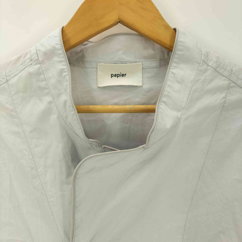 パピエ papier cook shirt クックシャツ レディース FREE