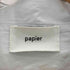 パピエ papier cook shirt クックシャツ レディース FREE