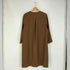 ニジュウサンク 23区 VINGT TROIS スリット Vネック ウール スキッパーワンピース レディース JPN:44