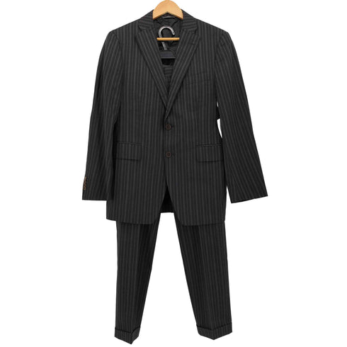 ジョゼフオム JOSEPH HOMME ストライプ スーツセットアップ メンズ 46