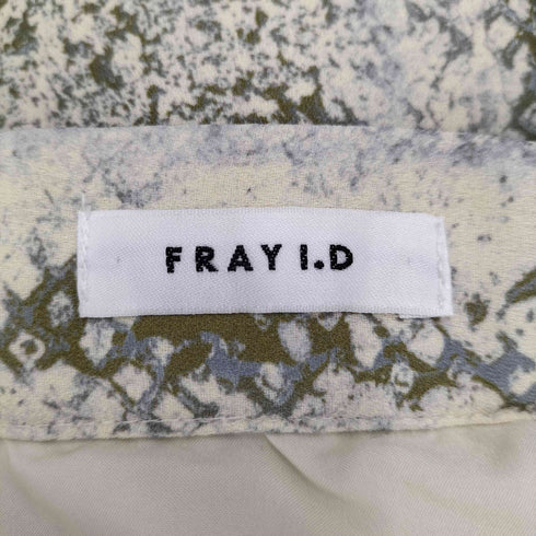 フレイアイディー FRAY I.D サイドラインプリントナロースカート レディース JPN:0