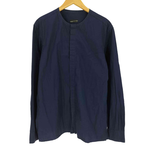 ラッドミュージシャン LAD MUSICIAN 14SS 比翼ボタン クルーネック シャツ メンズ JPN:46