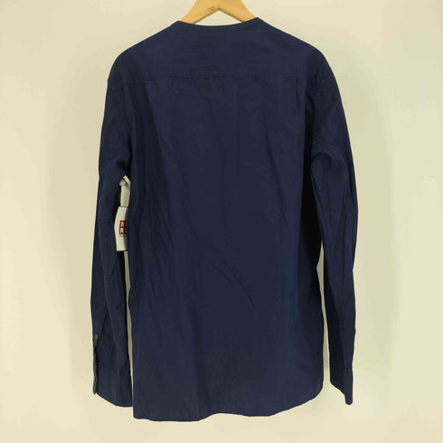 ラッドミュージシャン LAD MUSICIAN 14SS 比翼ボタン クルーネック シャツ メンズ JPN:46