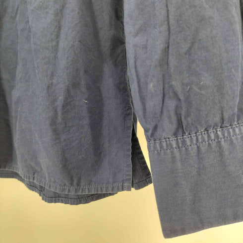 ラッドミュージシャン LAD MUSICIAN 14SS 比翼ボタン クルーネック シャツ メンズ JPN:46
