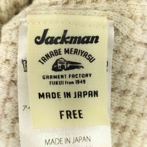 ジャックマン Jackman ワッフルビーニー メンズ