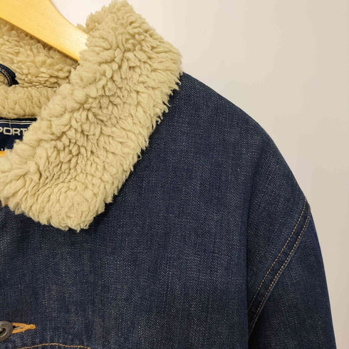 ポロスポーツラルフローレン POLO SPORT RALPH LAUREN 90S 内ボア デニムジャケット メンズ LL