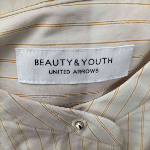 ビューティーアンドユースユナイテッドアローズ BEAUTY & YOUTH UNITED ARROWS コットンタイプライター ワイド スキッパーシャツ レディース
