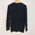 ポロラルフローレン POLO RALPH LAUREN ケーブル編み コットンニット 裾ジップ メンズ import:M