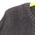 ポロラルフローレン POLO RALPH LAUREN ケーブル編み コットンニット 裾ジップ メンズ import:M