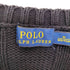 ポロラルフローレン POLO RALPH LAUREN ケーブル編み コットンニット 裾ジップ メンズ import:M