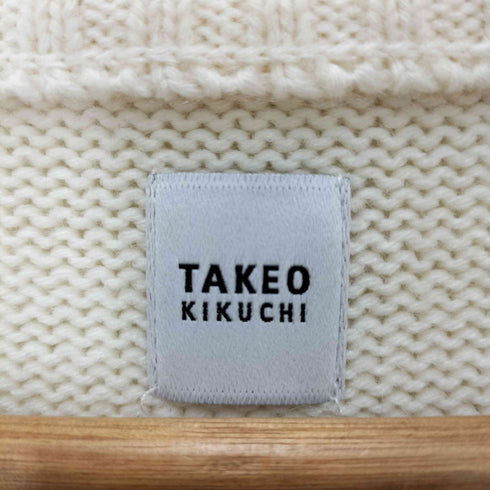タケオキクチ TAKEO KIKUCHI デザインフルジップニット メンズ 3