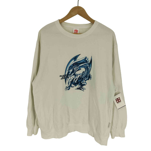 ジーユー GU モンスター キャラクター プリント クルーネック スウェット メンズ JPN:L