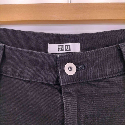 ユニクロユー UNIQLO U デニムタックパンツ レディース 25