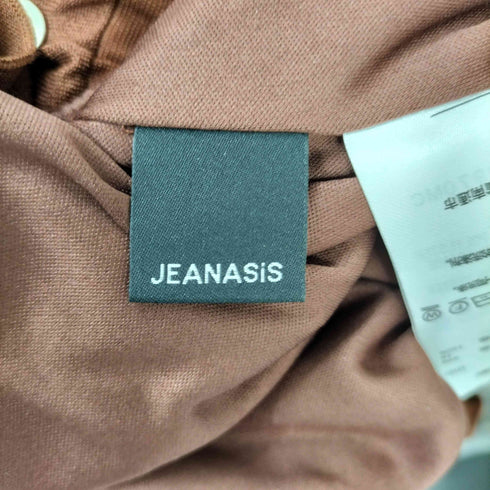 ジーナシス JEANASIS カットフリルZIPナロースカート レディース FREE