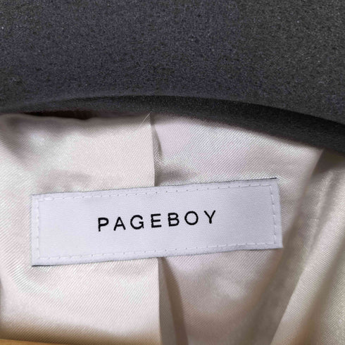 ページボーイ PAGEBOY ボリュームファーブルゾン レディース FREE