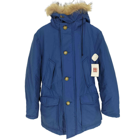 コムサイズム COMME CA ISM 14AW ファー フーデッド ダウンジャケット メンズ JPN:S