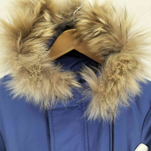 コムサイズム COMME CA ISM 14AW ファー フーデッド ダウンジャケット メンズ JPN:S