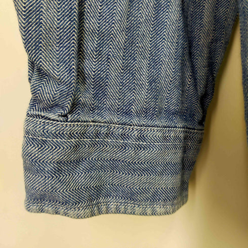 ポロラルフローレン POLO RALPH LAUREN ヘリンボーンデニムシャツ メンズ M