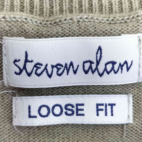 スティーブンアラン Steven Alan LOWCORE CREW NECK SWEATER-LOOSE/ニット メンズ JPN:M