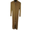 カルバンクライン CALVIN KLEIN WOOL TENCEL RIB DRESS レディース import:M