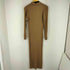 カルバンクライン CALVIN KLEIN WOOL TENCEL RIB DRESS レディース import:M