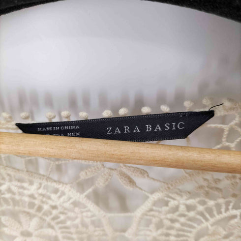 ザラ ZARA アンティークレース L/S カットソー レディース S