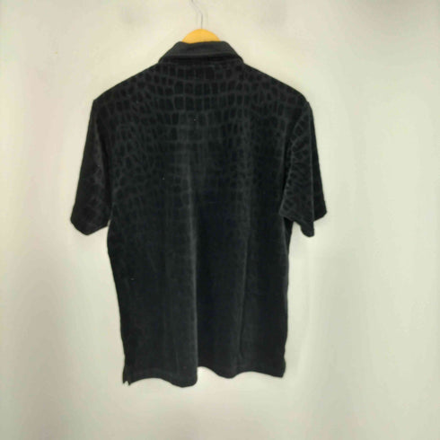 シュプリーム Supreme 18SS Croc Velour ZIP POLO メンズ JPN:M