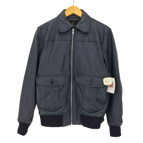 ヒステリックグラマー HYSTERIC GLAMOUR 羊革 A-2型 レザーフライトジャケット メンズ JPN:M