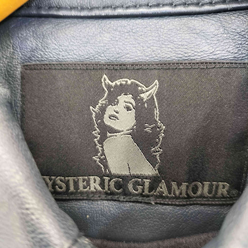 ヒステリックグラマー HYSTERIC GLAMOUR 羊革 A-2型 レザーフライトジャケット メンズ JPN:M