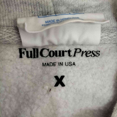 Full Court Press Championボディ REVERSE WEAVE ロゴ刺繍 プルオーバーパーカー メンズ import:XL