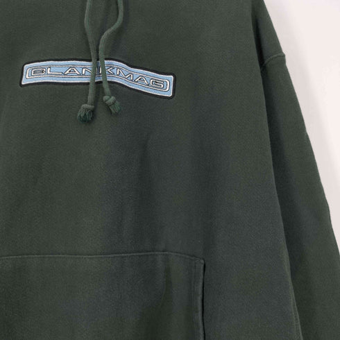 BLANKMAG Championボディ REVERSE WEAVE ロゴ刺繍 プルオーバーパーカー メンズ import:XL