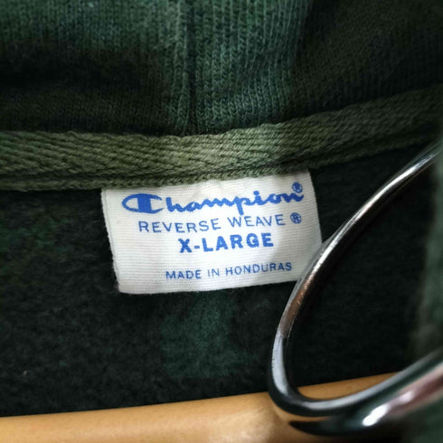 BLANKMAG Championボディ REVERSE WEAVE ロゴ刺繍 プルオーバーパーカー メンズ import:XL