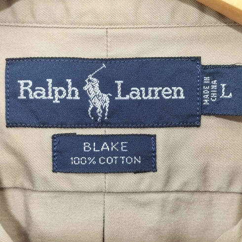ラルフローレン RALPH LAUREN 90S BLAKE ポニー刺繍 ボタンダウンシャツ メンズ import:L