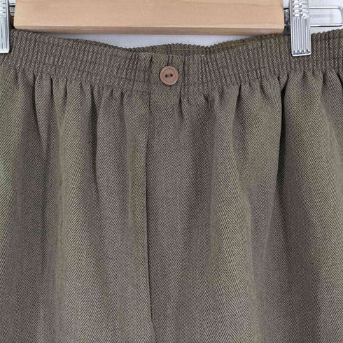 サッソン SASSON MADE IN USA ヘリンボーン センタープレス スラックスパンツ メンズ