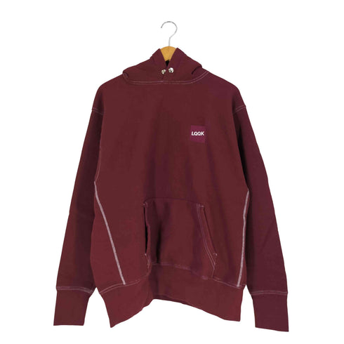 ルックスタジオ LQQK STUDIO USA製 Signature Snap Hoodie シグネチャー スナップ フーディー メンズ import:XL