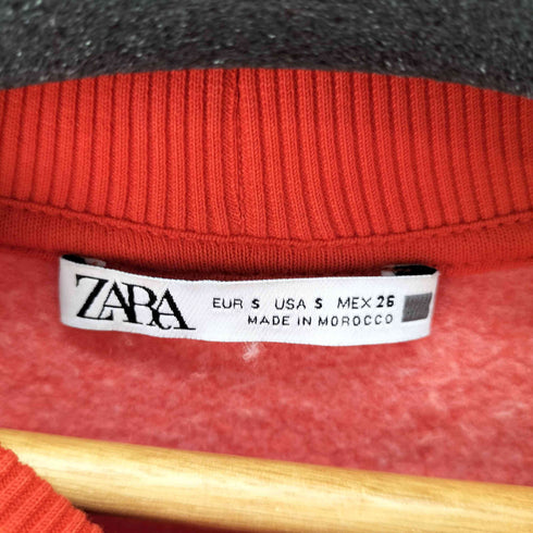 ザラ ZARA クルーネックスウェット レディース import:S