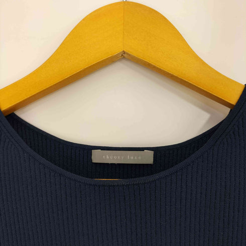 セオリーリュクス theory luxe PURE CREPE OLALIF リブニット ノースリーブ レディース JPN:38
