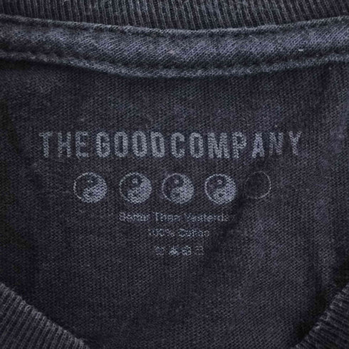 ザグッドカンパニー THE GOOD COMPANY ロゴプリント クルーネックTシャツ メンズ