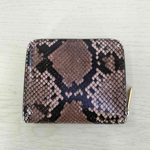 フルラ FURLA PYTHON S ZIP AROUND パイソン ラウンドジップ 二つ折り財布 レディース ONE SIZE