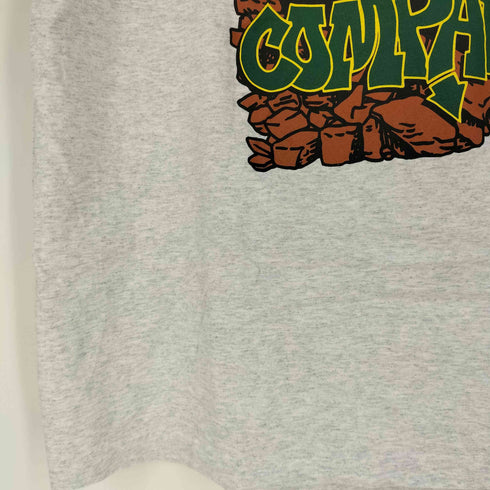 ザグッドカンパニー THE GOOD COMPANY フロントプリント クルーネックTシャツ メンズ import:XL