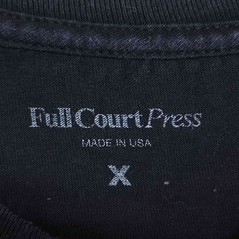 Full Court Press Don't Fake the Funk プリント クルーネックTシャツ メンズ X