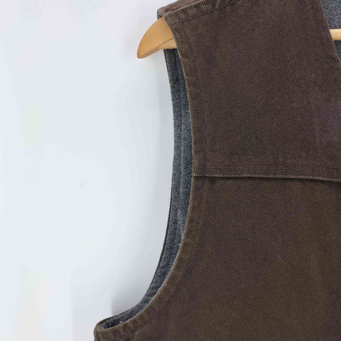 カーハート Carhartt USA製 ダック地 ワークベスト メンズ JPN:L