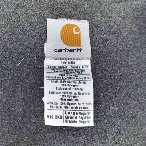 カーハート Carhartt USA製 ダック地 ワークベスト メンズ JPN:L