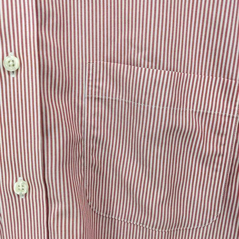 ブルックスブラザーズ 346 BROOKS BROTHERS ストライプ ボタンダウン L/S シャツ メンズ 15 1/2-2/3